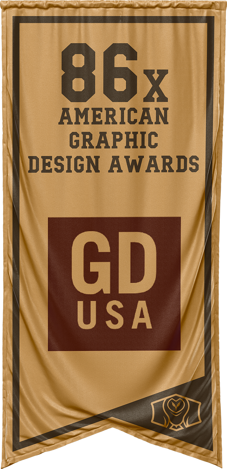 American Graphic Design Award winner 86 times