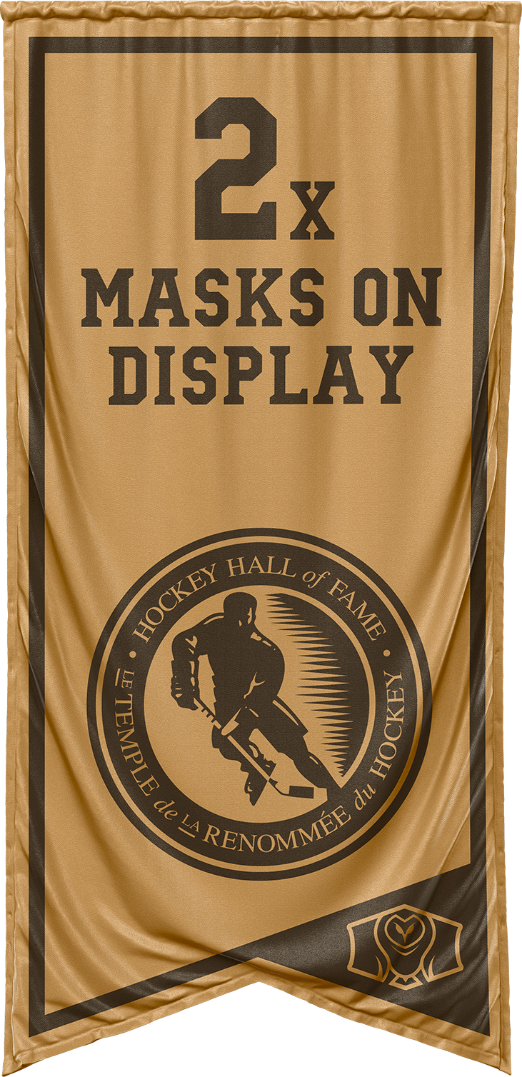 2 masks put into the Hockey Hall of Fame
