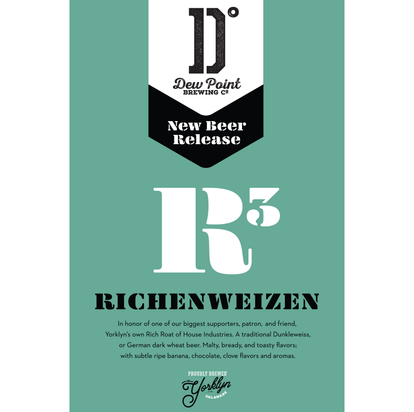 Dew Point Brewing Co. Richenweizen Poster