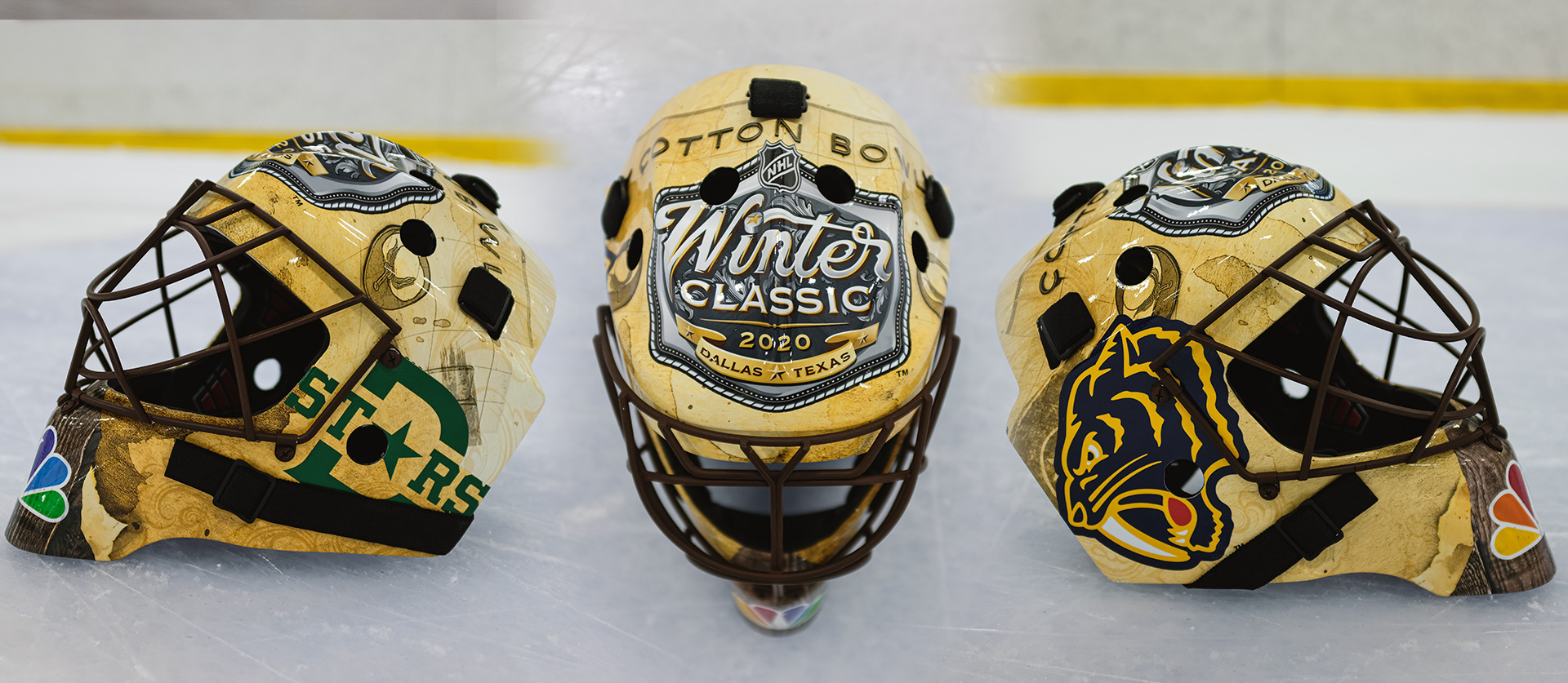NHL Winter Classic - Goalie Helmet