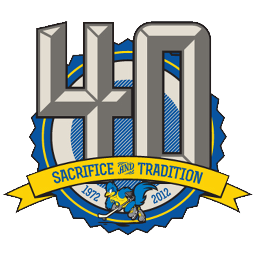 University of Delaware Hockey 40th Aniversary Logo