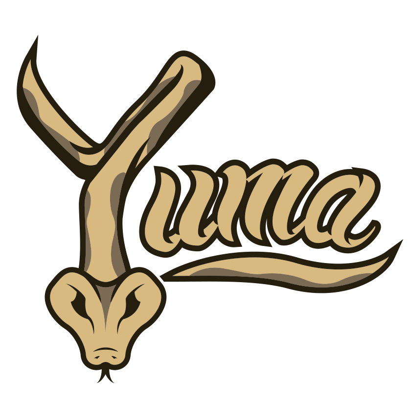 Yuma Desert Ghosts Logo - Secondary