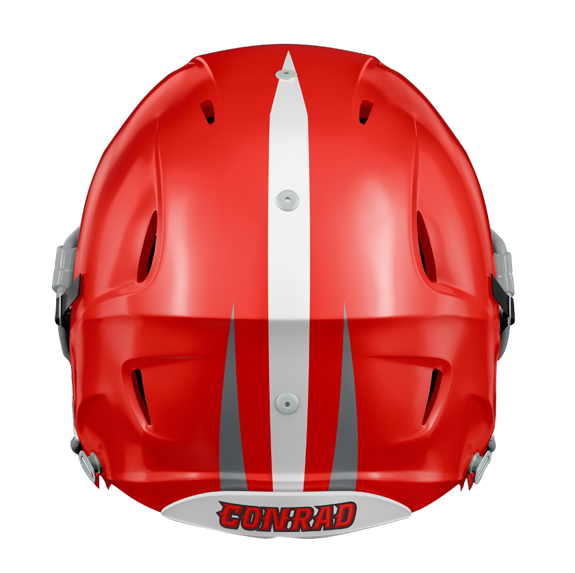 Conrad Redwolves Football Helmet